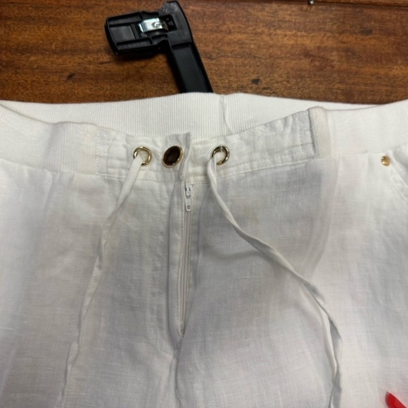 Liz Claiborne,Woman,Blouse+Pant Caprice Set,Blue-White,Sz M,Zip,Sleeveless.! - Picture 5 of 12